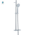 KL-01 professional chromed brass bathroom accessories with round hand shower wall mounted bath lifting shower